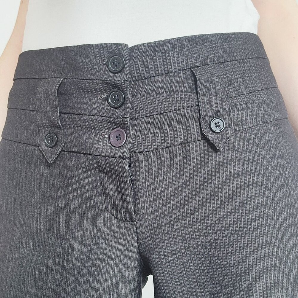 Charcoal Multi-Waisted Trousers